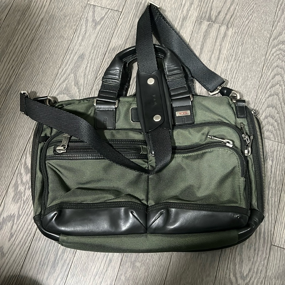 TUMI Alpha Bravo Briefcase Laptop Bag